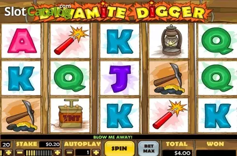 Οθόνη4. Dynamite Digger Κουλοχέρης 