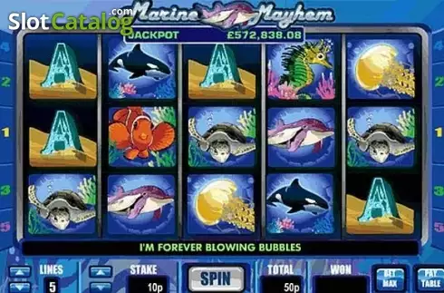 Οθόνη3. Marine Mayhem Mini Κουλοχέρης
