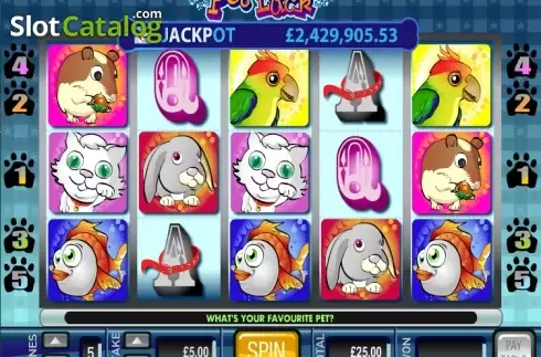 Οθόνη3. Pet Luck Κουλοχέρης