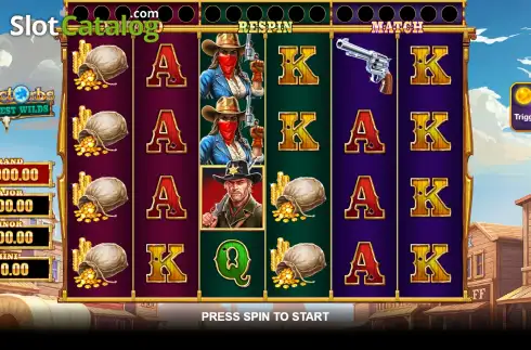 Οθόνη2. CollectOrbs: Wild West Wilds Κουλοχέρης