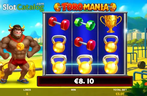 Οθόνη3. Toro Mania Κουλοχέρης