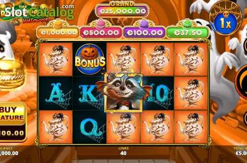 Οθόνη2. The Racaroon Halloween Κουλοχέρης 