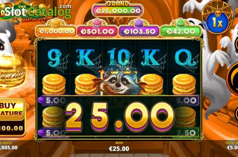 Οθόνη3. The Racaroon Halloween Κουλοχέρης 