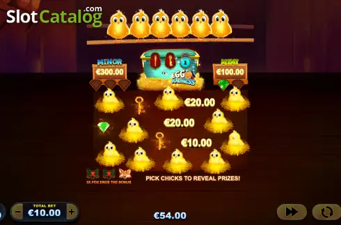 Οθόνη3. Rooster's Farm Riches Κουλοχέρης