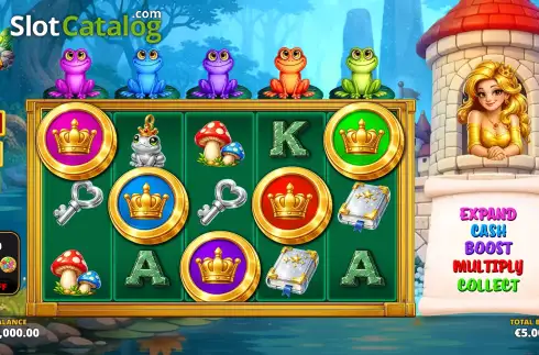 Οθόνη2. 5 Boom: Frog Frenzy Κουλοχέρης