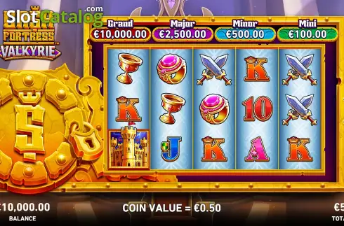 Οθόνη2. Cash Fortress: Valkyrie Κουλοχέρης 