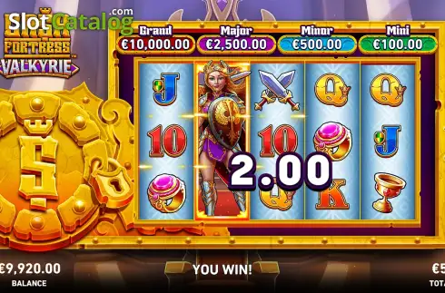 Οθόνη3. Cash Fortress: Valkyrie Κουλοχέρης 