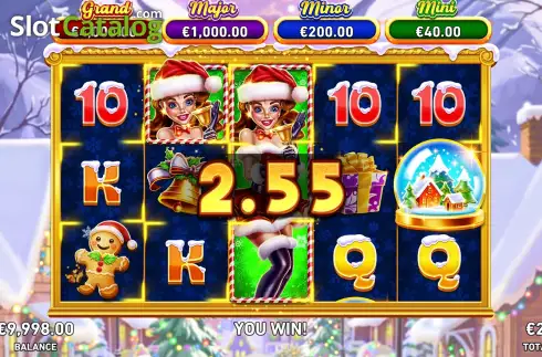Οθόνη3. Fire Blaze: Merry Christmas Κουλοχέρης 