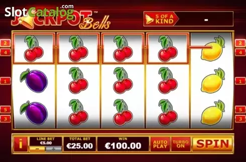 Οθόνη8. Jackpot Bells Κουλοχέρης 