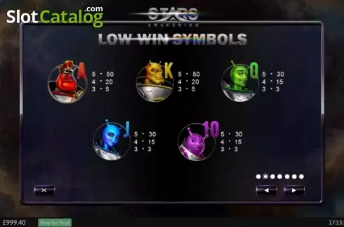 Οθόνη3. Stars Awakening Κουλοχέρης