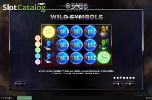 Οθόνη4. Stars Awakening Κουλοχέρης