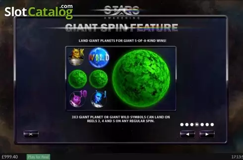 Οθόνη5. Stars Awakening Κουλοχέρης