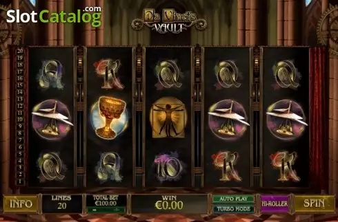 Οθόνη2. Da Vinci's Vault Κουλοχέρης