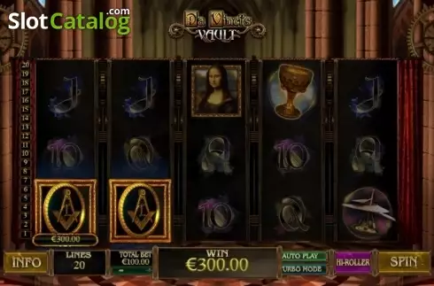 Οθόνη4. Da Vinci's Vault Κουλοχέρης