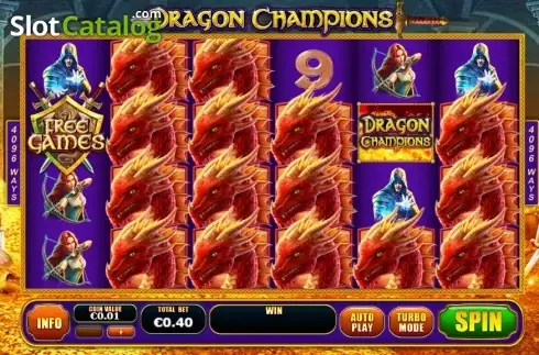 Οθόνη2. Dragon Champions Κουλοχέρης