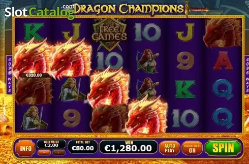 Οθόνη4. Dragon Champions Κουλοχέρης