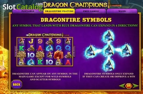 Οθόνη7. Dragon Champions Κουλοχέρης