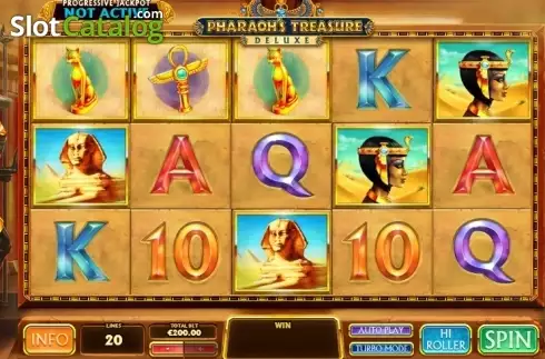 Οθόνη2. Pharaoh's Treasure Deluxe Κουλοχέρης