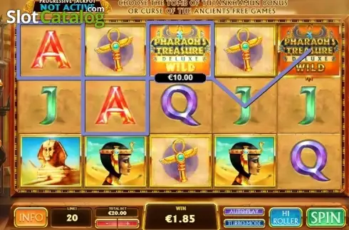 Οθόνη4. Pharaoh's Treasure Deluxe Κουλοχέρης