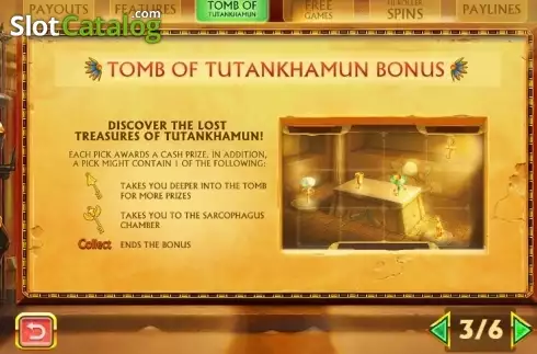 Οθόνη7. Pharaoh's Treasure Deluxe Κουλοχέρης