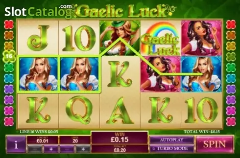 Οθόνη4. Gaelic Luck Κουλοχέρης