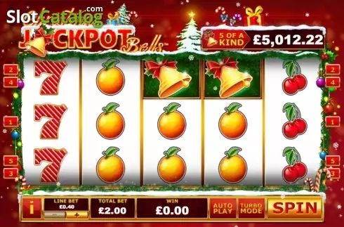 Οθόνη5. Christmas Jackpot Bells Κουλοχέρης