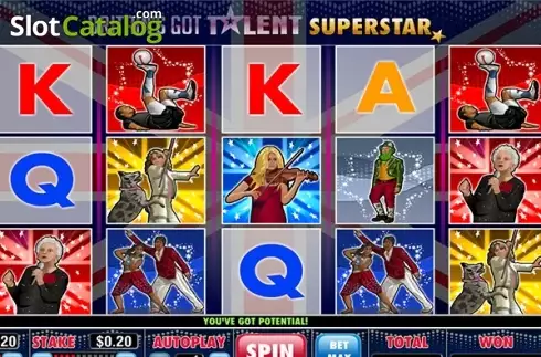 Οθόνη2. Britains Got Talent Superstar Κουλοχέρης