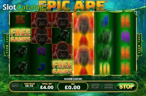 Οθόνη5. Epic Ape Κουλοχέρης