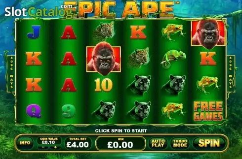 Οθόνη2. Epic Ape Κουλοχέρης