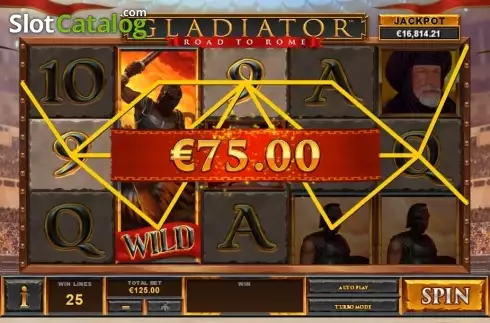 Οθόνη6. Gladiator Road to Rome Κουλοχέρης