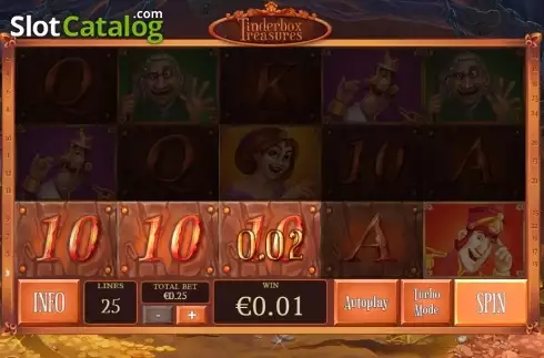 Οθόνη4. Tinderbox Treasure Κουλοχέρης