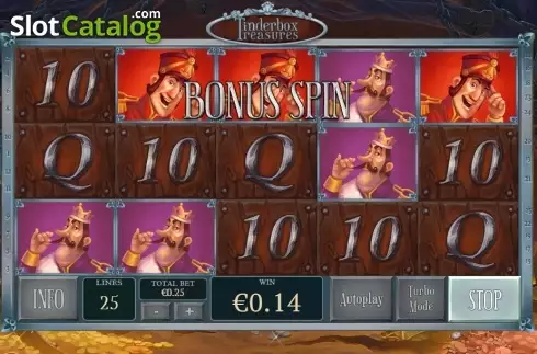 Οθόνη9. Tinderbox Treasure Κουλοχέρης