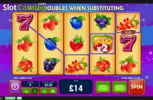 Οθόνη5. Berry Berry Bonanza Κουλοχέρης