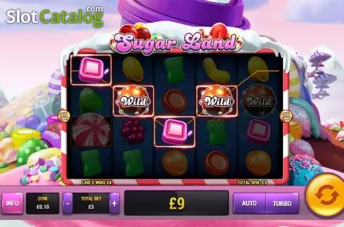 Οθόνη5. Sugar Land (Playtech) Κουλοχέρης