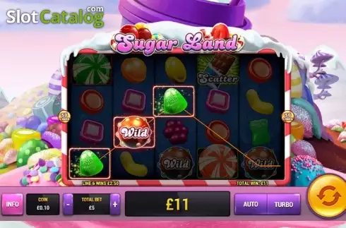 Οθόνη6. Sugar Land (Playtech) Κουλοχέρης