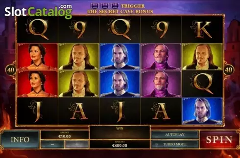 Οθόνη7. The Mask of Zorro (Playtech) Κουλοχέρης