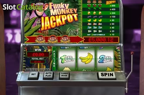 Οθόνη3. Funky Monkey Jackpot Κουλοχέρης