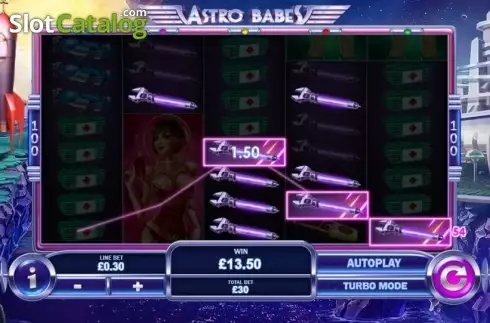 Οθόνη5. Astro Babes Κουλοχέρης 