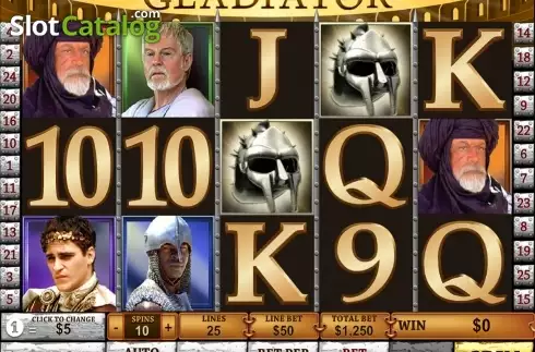 Οθόνη2. Gladiator (Playtech) Κουλοχέρης 