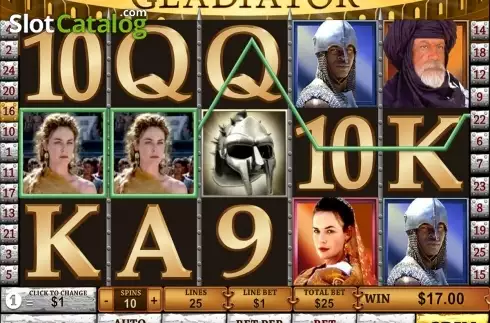 Οθόνη3. Gladiator (Playtech) Κουλοχέρης 