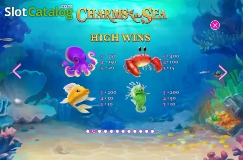 Οθόνη3. Charms of the Sea Κουλοχέρης