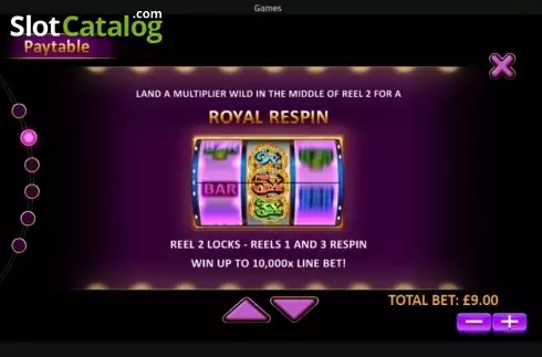 Οθόνη8. Royal Respin Deluxe Κουλοχέρης