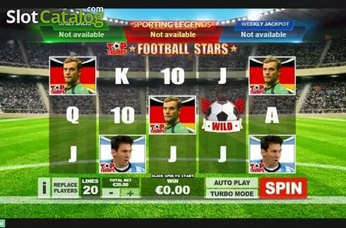 Οθόνη2. Top Trumps Football Stars Κουλοχέρης