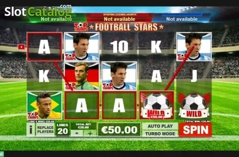 Οθόνη3. Top Trumps Football Stars Κουλοχέρης