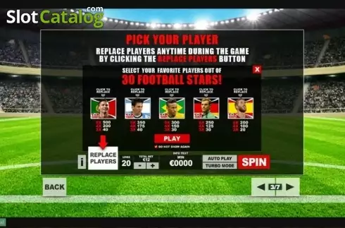 Οθόνη7. Top Trumps Football Stars Κουλοχέρης