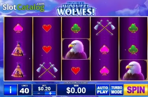 Οθόνη2. Wolves! Wolves! Wolves! Κουλοχέρης
