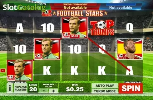 Οθόνη3. Top trumps football stars: Sporting Legends Κουλοχέρης 