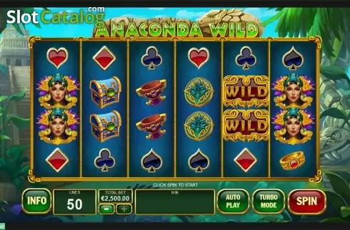 Οθόνη3. Anaconda Wild Κουλοχέρης