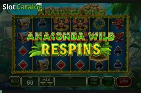 Οθόνη5. Anaconda Wild Κουλοχέρης