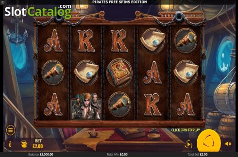 Οθόνη2. Pirates Free Spins Edition Κουλοχέρης